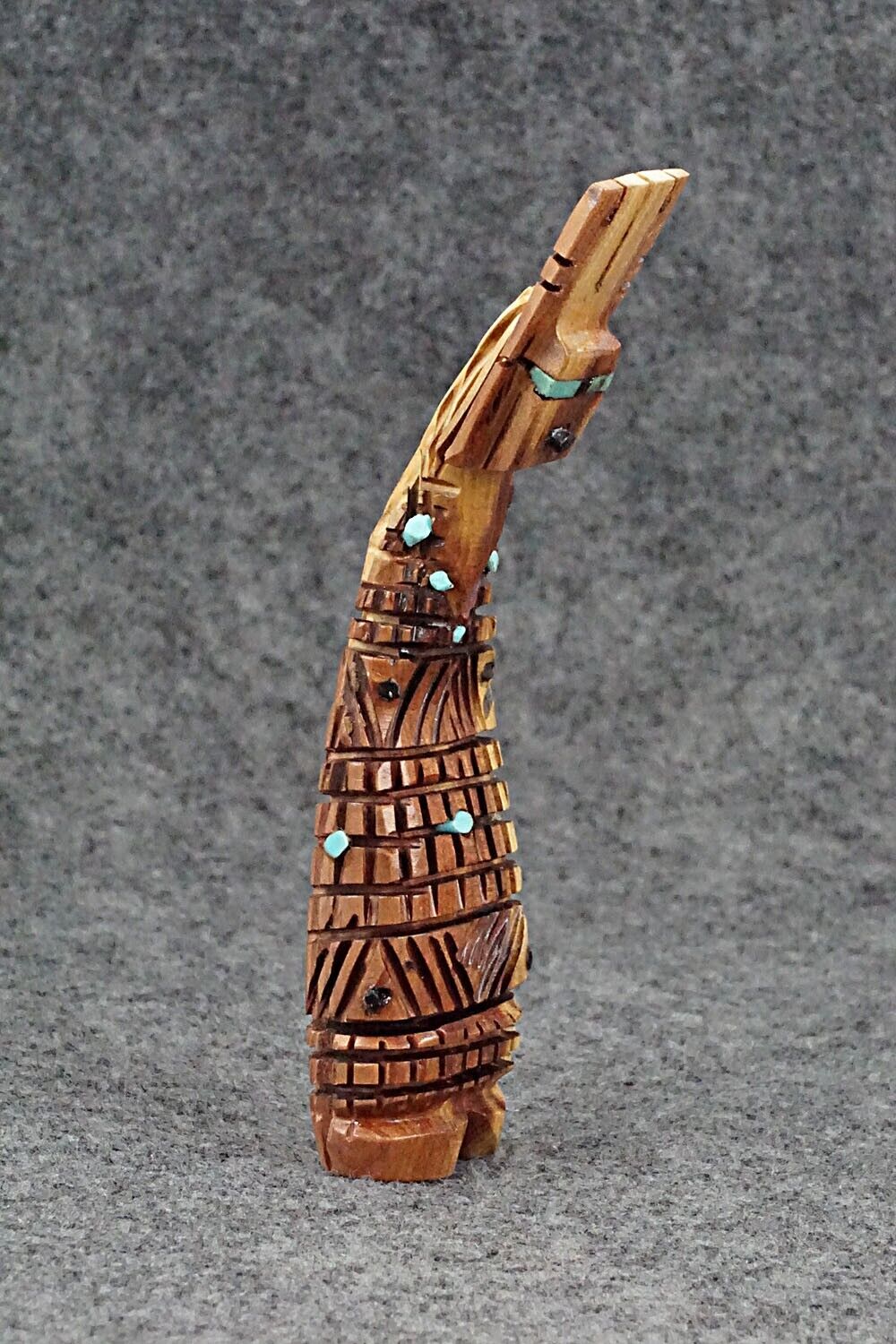 Corn Maiden Zuni Fetish Carving - Carl Etsate