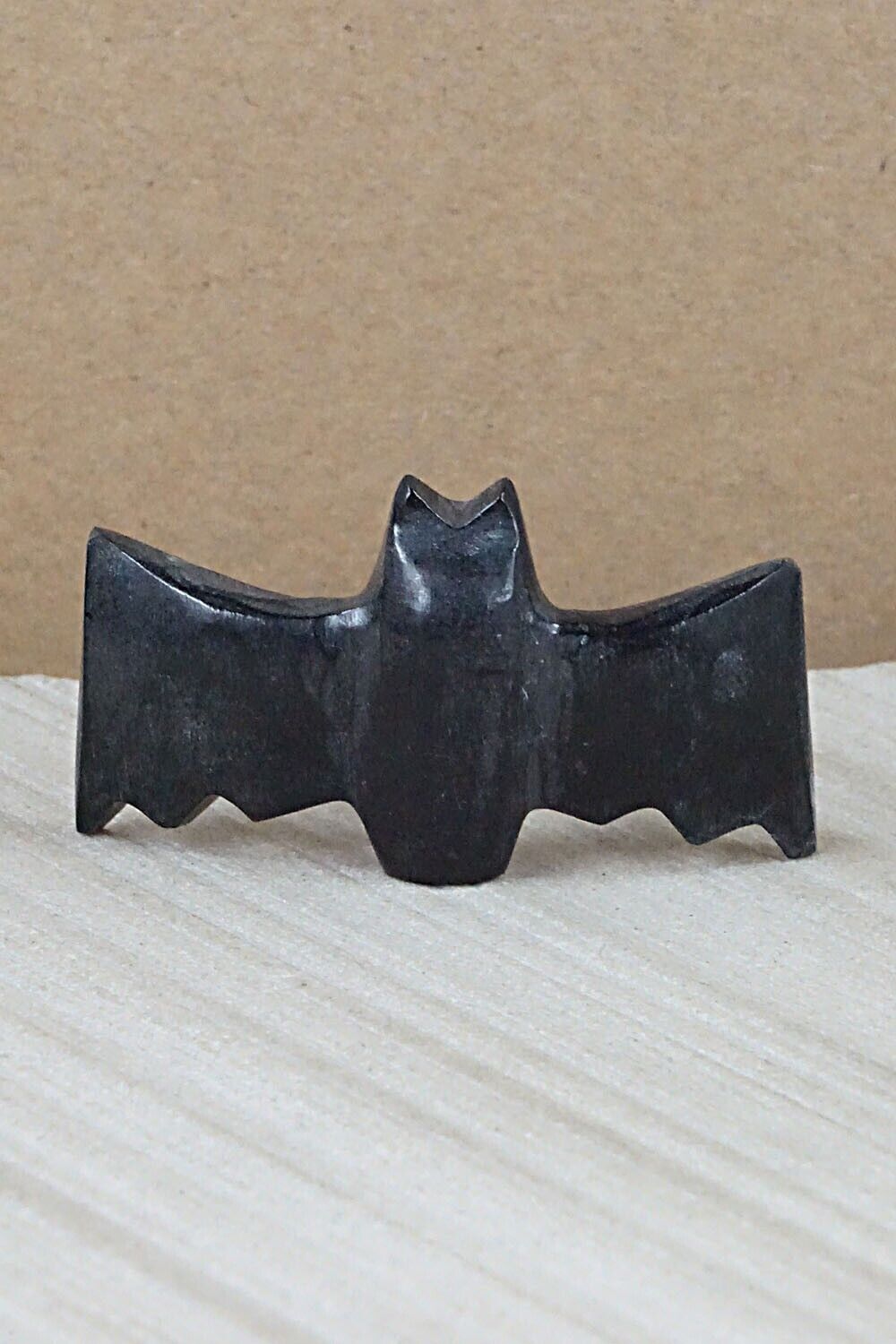 Bat Zuni Fetish Carving - Tim Lementino