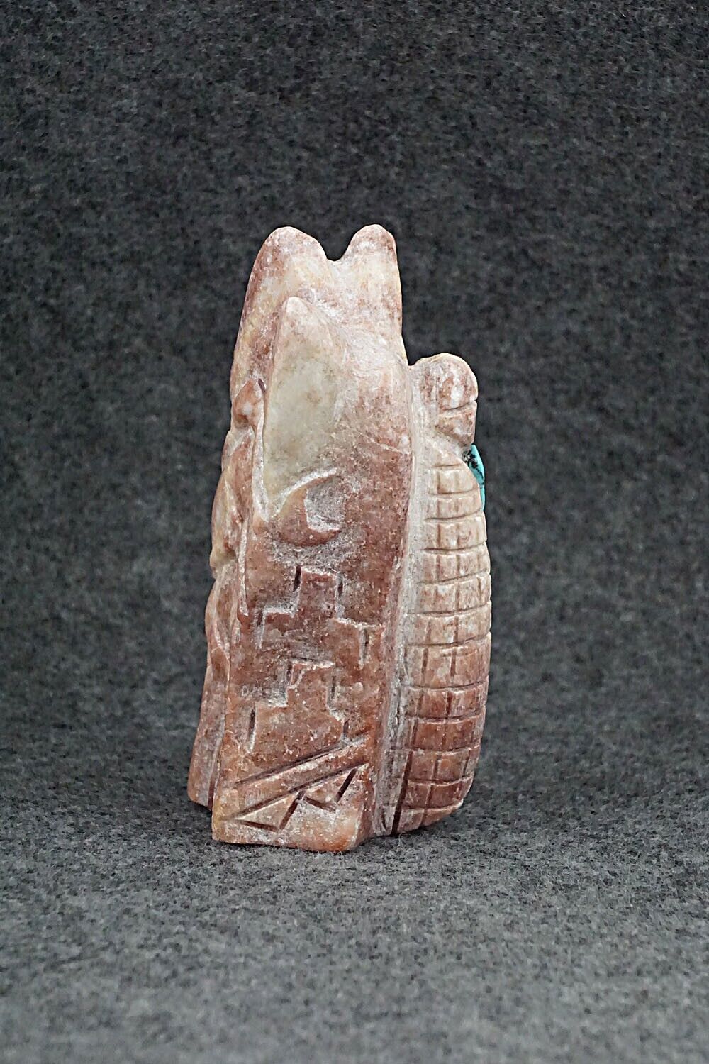Corn Maiden Zuni Fetish Carving - Vander Tsethlikai