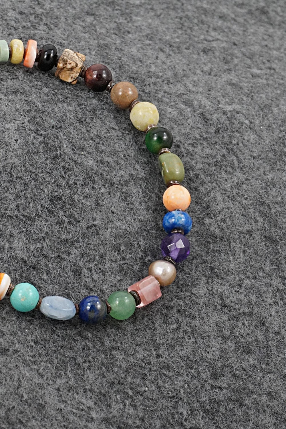 Multi-Stone & Sterling Silver Bracelet - Helen Tsosie