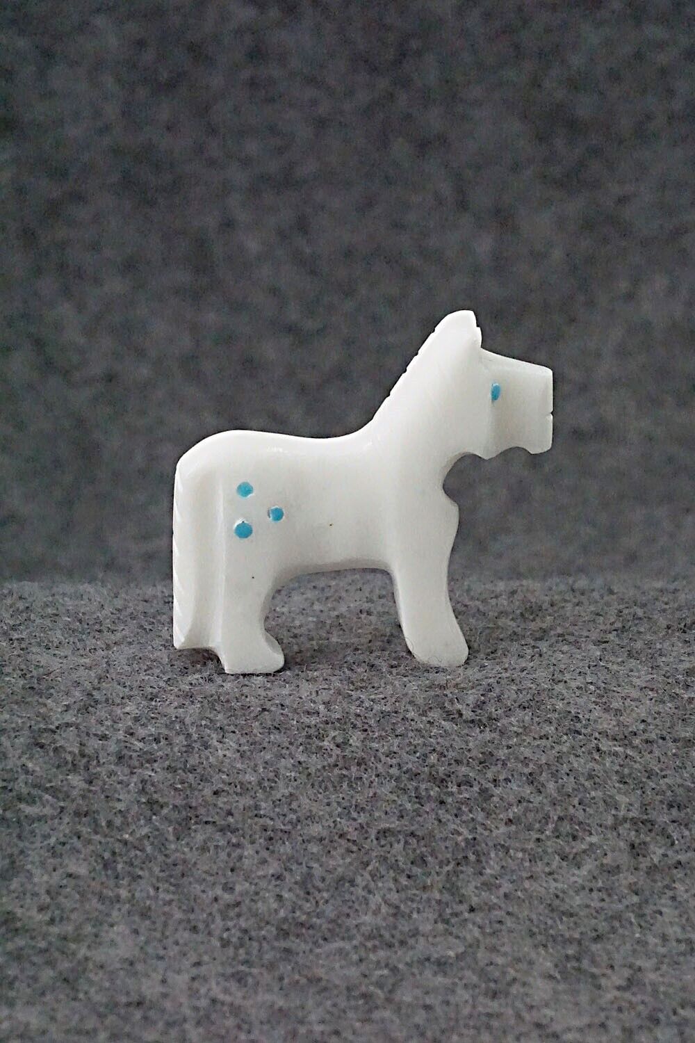 Horse Zuni Fetish Carving - Todd Etsate
