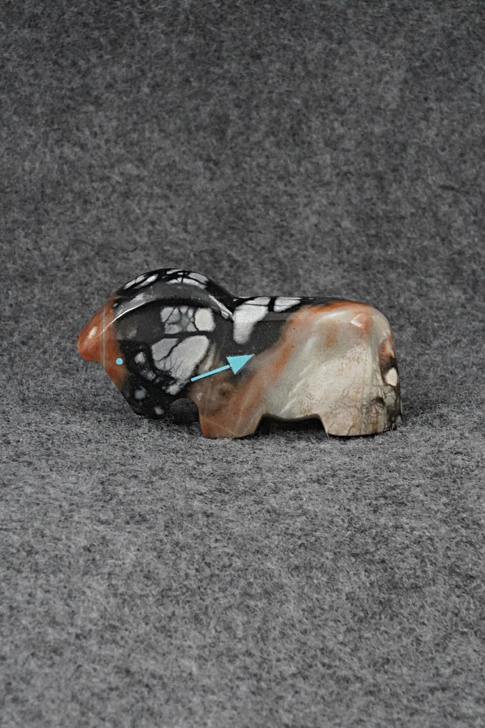 Horse Zuni Fetish Carving - Clayton Panteah