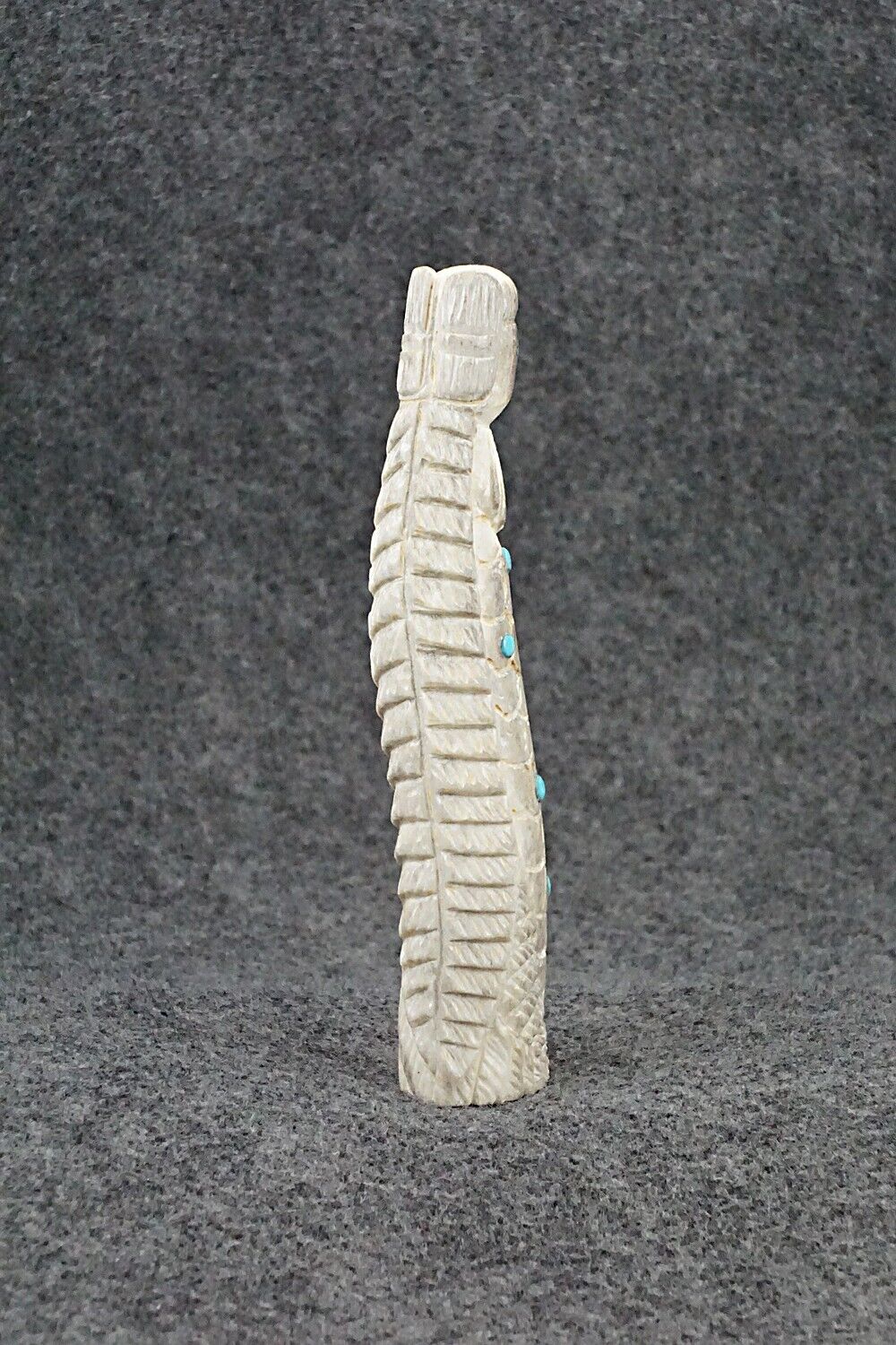 Corn Maiden Zuni Fetish Carving - Garrick Weeka