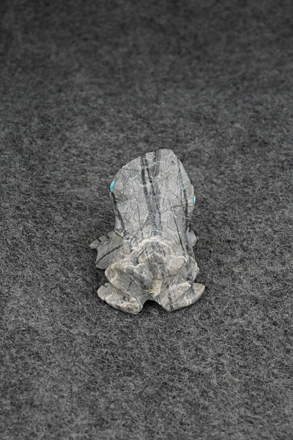 Frog Zuni Fetish Carving - Dina Owan