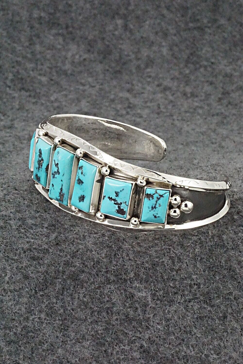 Turquoise & Sterling Silver Bracelet - Davey Morgan