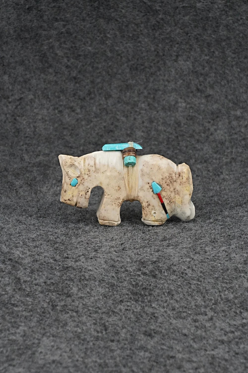 Horse Zuni Fetish Carving - Danette Laate