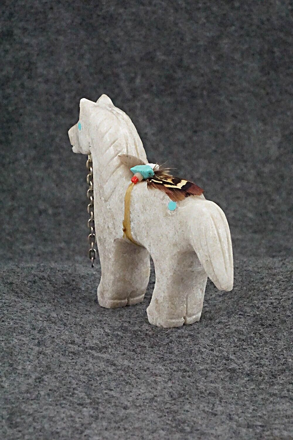 Horse Navajo Fetish Carving - Ben Livingston