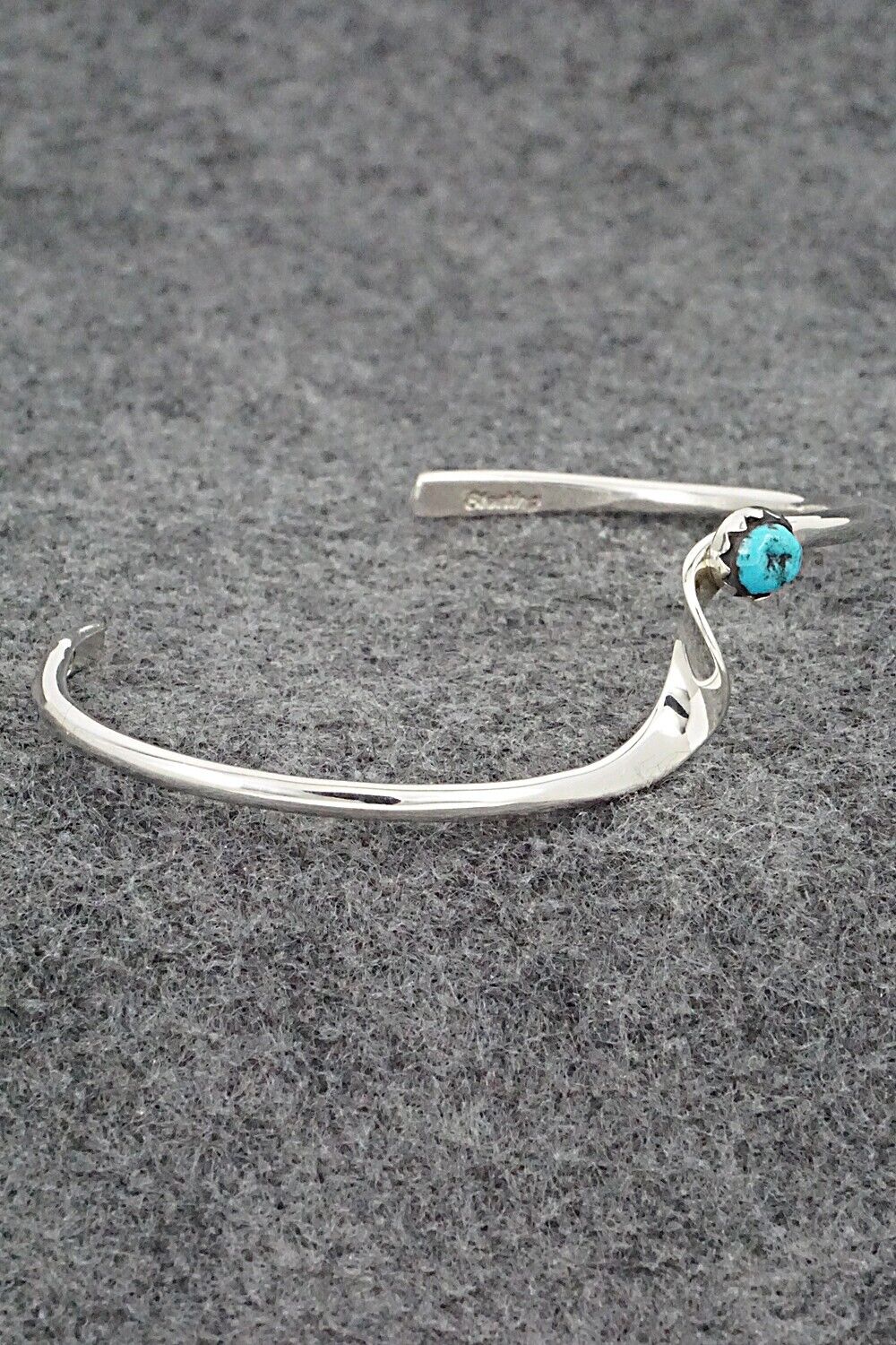 Turquoise & Sterling Silver Bracelet - Yolanda Skeets