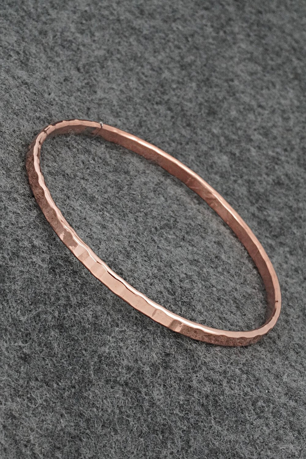 Copper Bangle Bracelet - Elaine Tahe