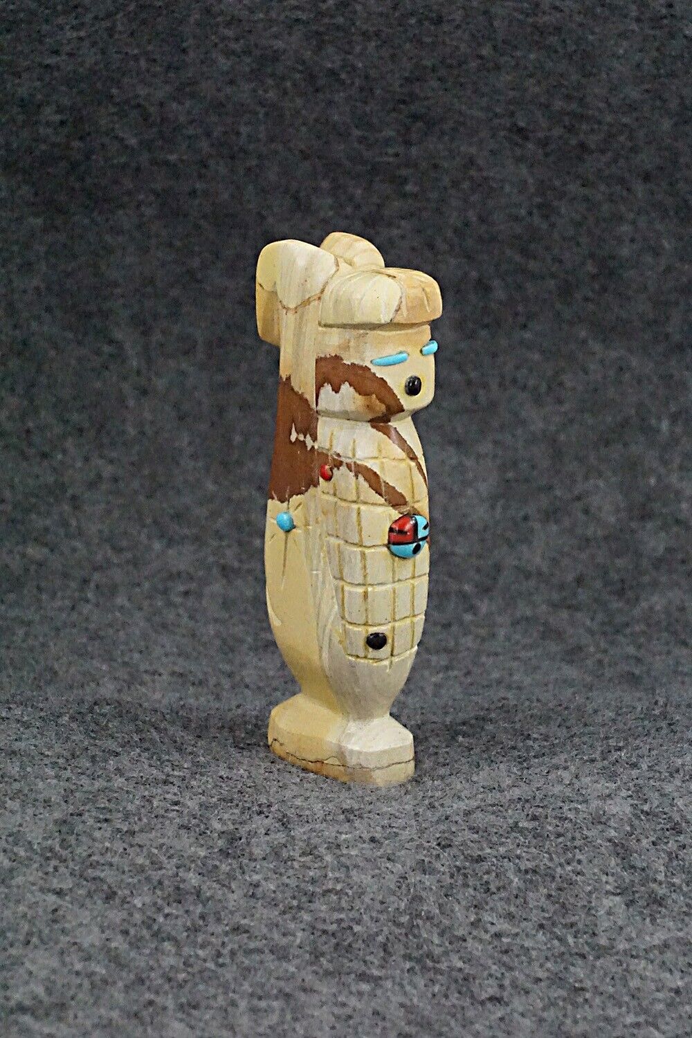 Corn Maiden Zuni Fetish Carving - Cody Chavez