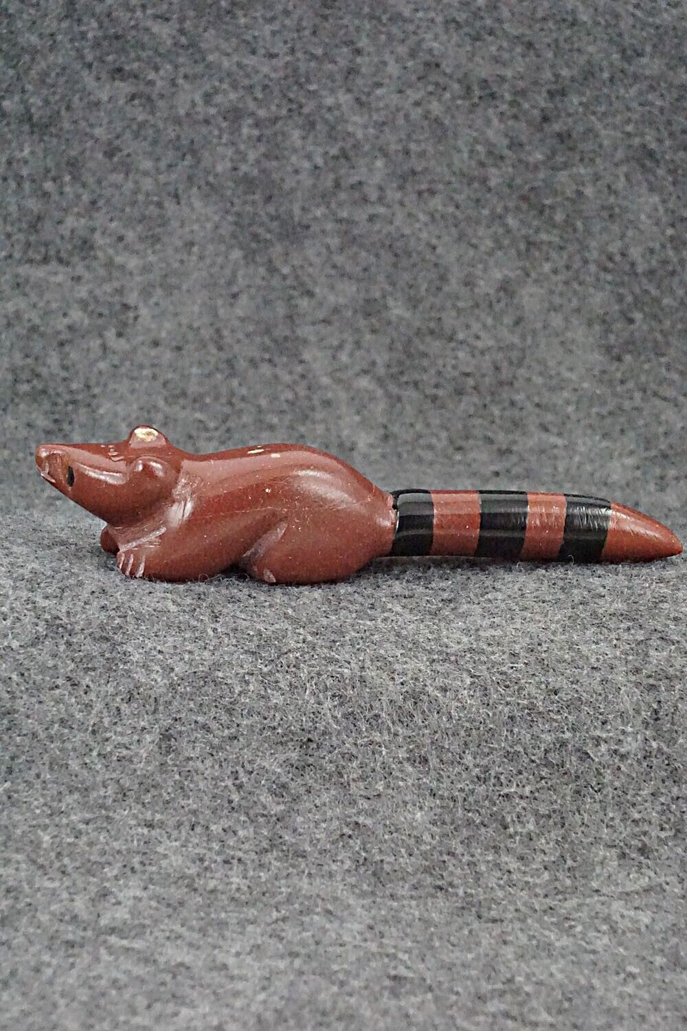 Racoon Zuni Fetish Carving - Justin Red Elk