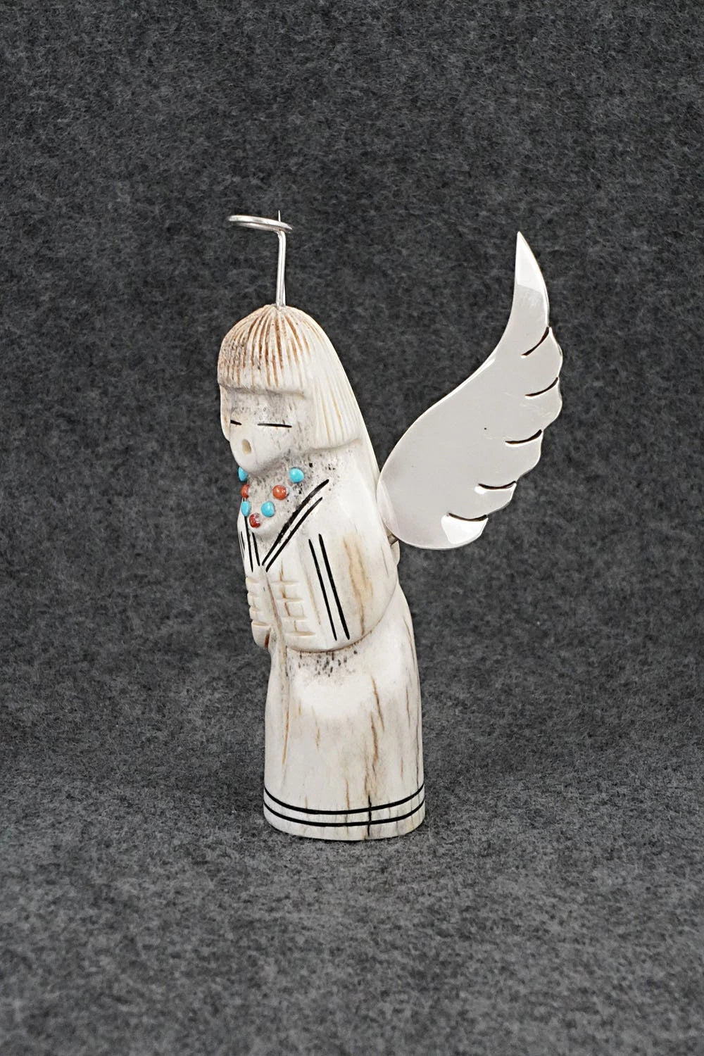 Angel Zuni Fetish Carving - Claudia Peina