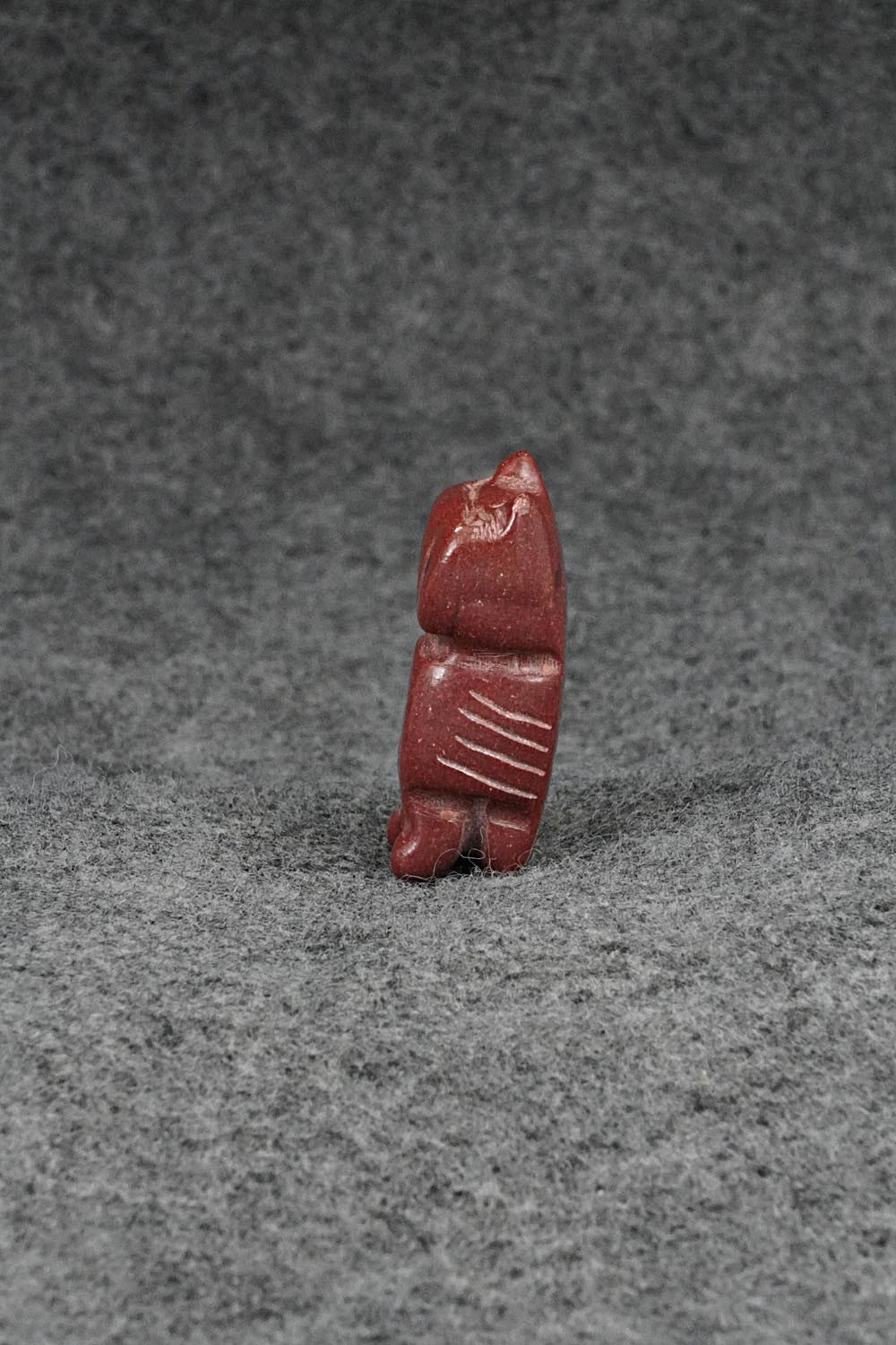 Owl Zuni Fetish Carving - Justin Red Elk
