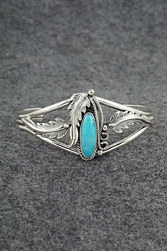 Turquoise & Sterling Silver Bracelet - Andrew Vandever