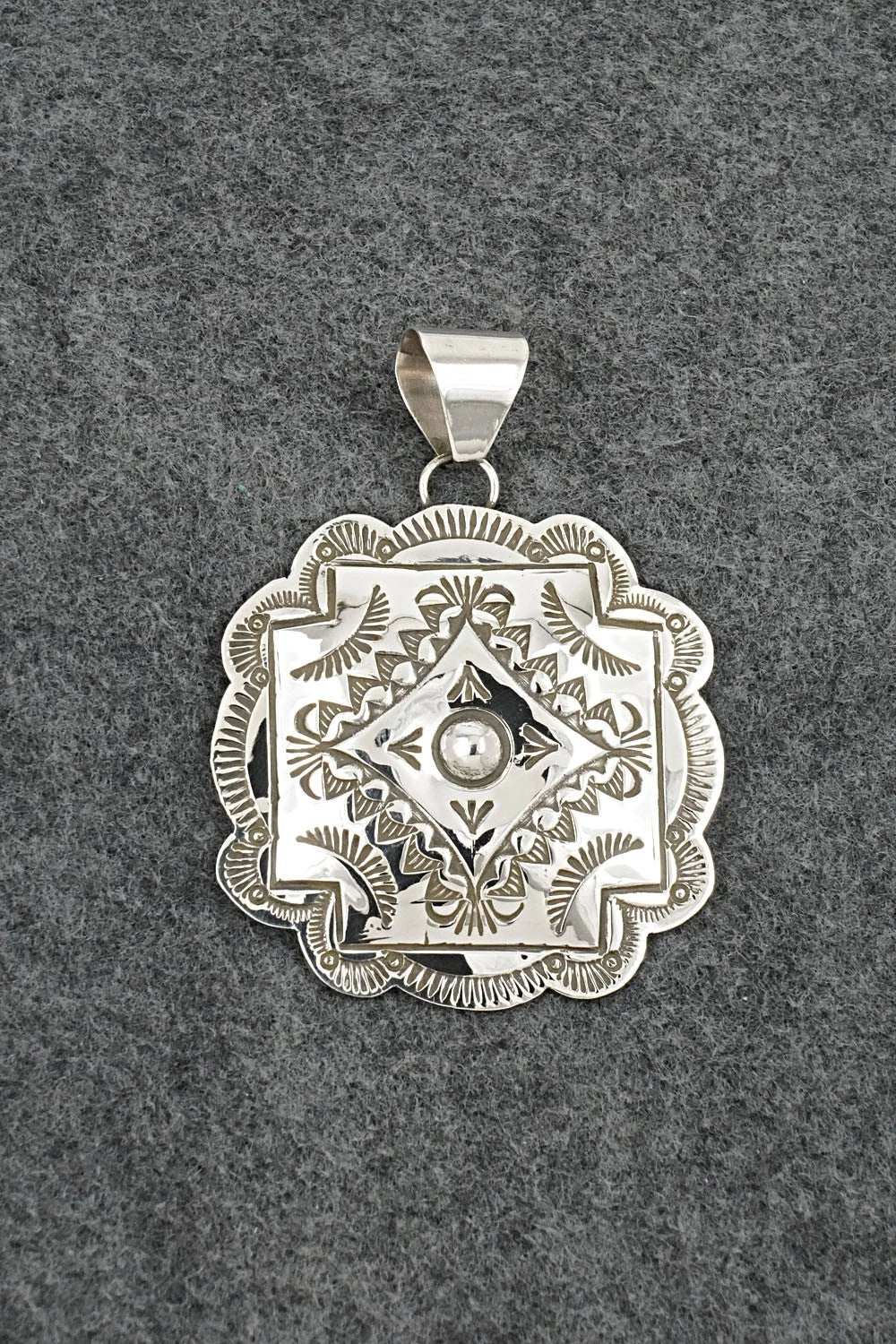 Sterling Silver Pendant - Arnold Blackgoat
