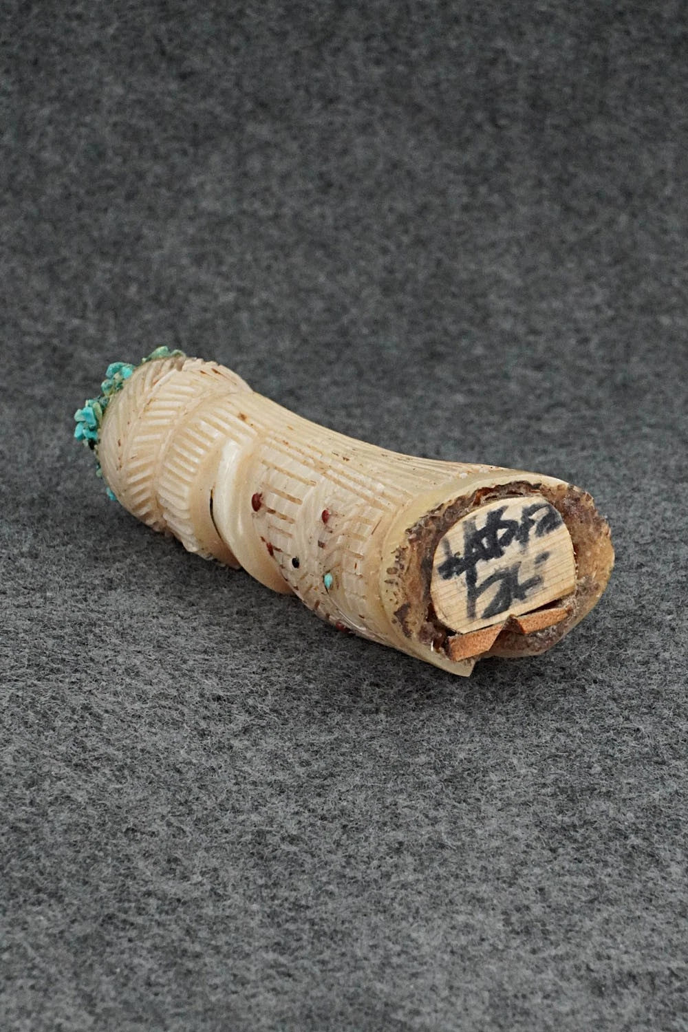 Corn Maiden Zuni Fetish Carving - Carl Etsate