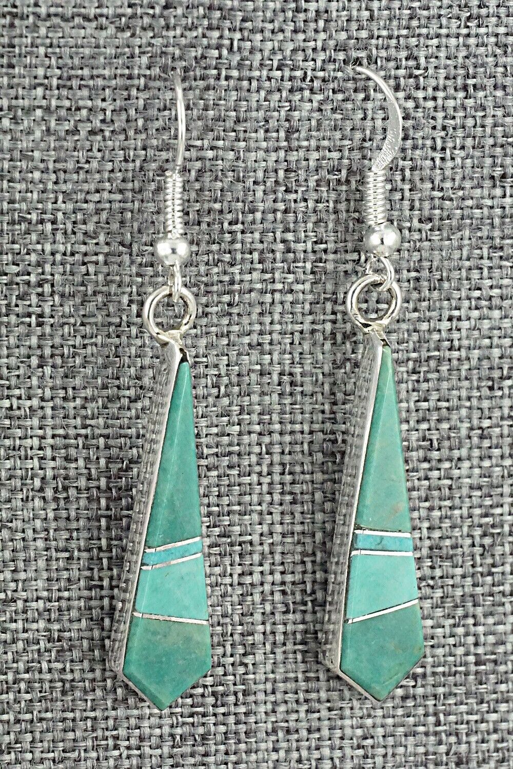 Turquoise & Sterling Silver Earrings - Marilyn Yazzie