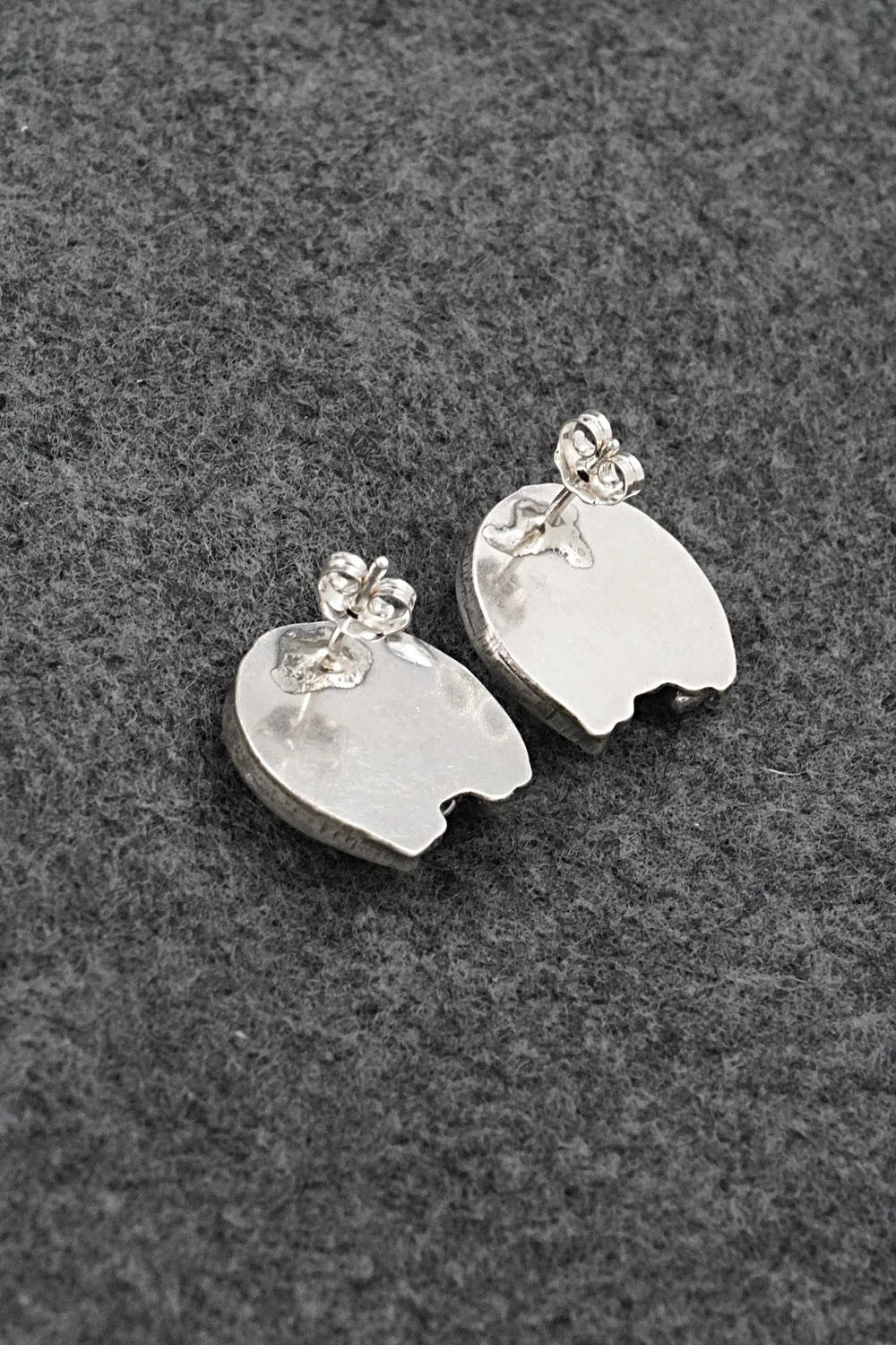 Turquoise & Sterling Silver Earrings - Annette Chiquito