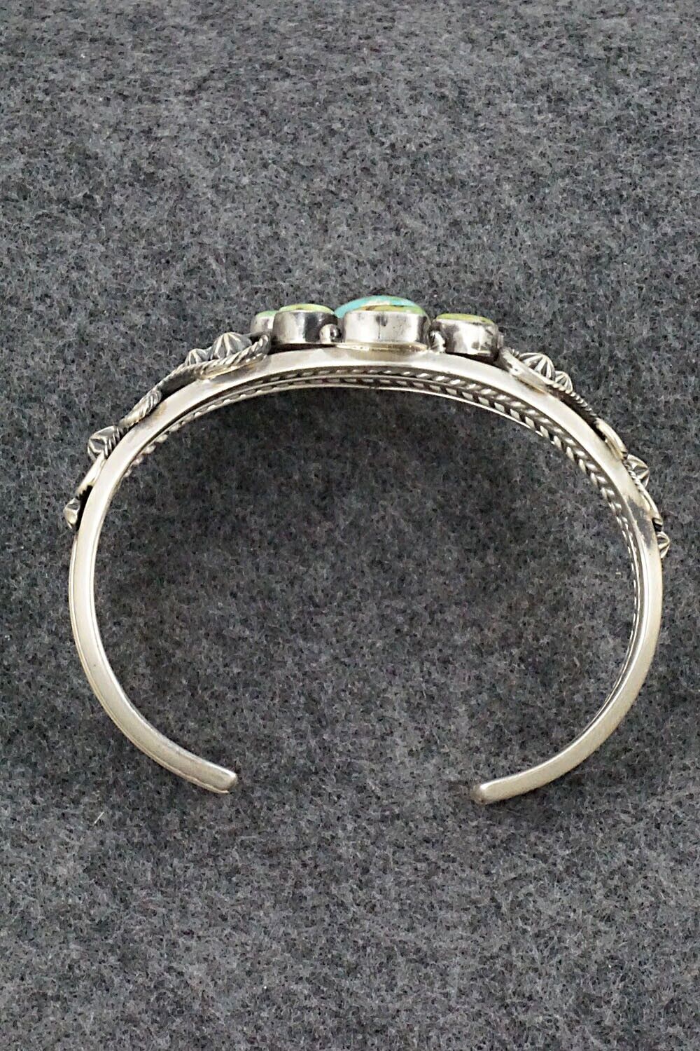 Turquoise & Sterling Silver Bracelet - Derrick Gordon
