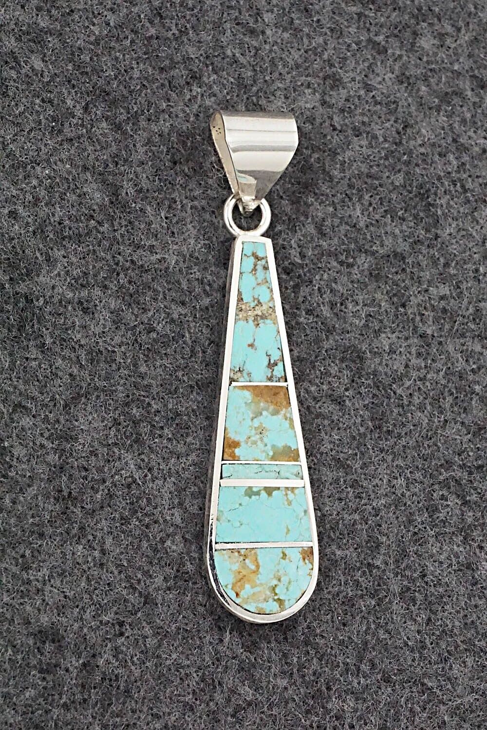 Turquoise & Sterling Silver Pendant - Harold Smith