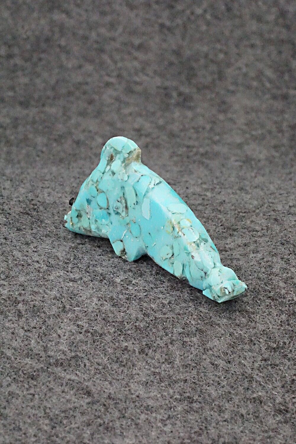Dolphin Zuni Fetish Carving - Danette Laate