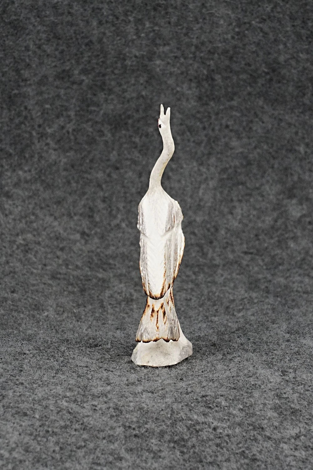 Sandhill Crane Zuni Fetish Carving - Ruben Najera