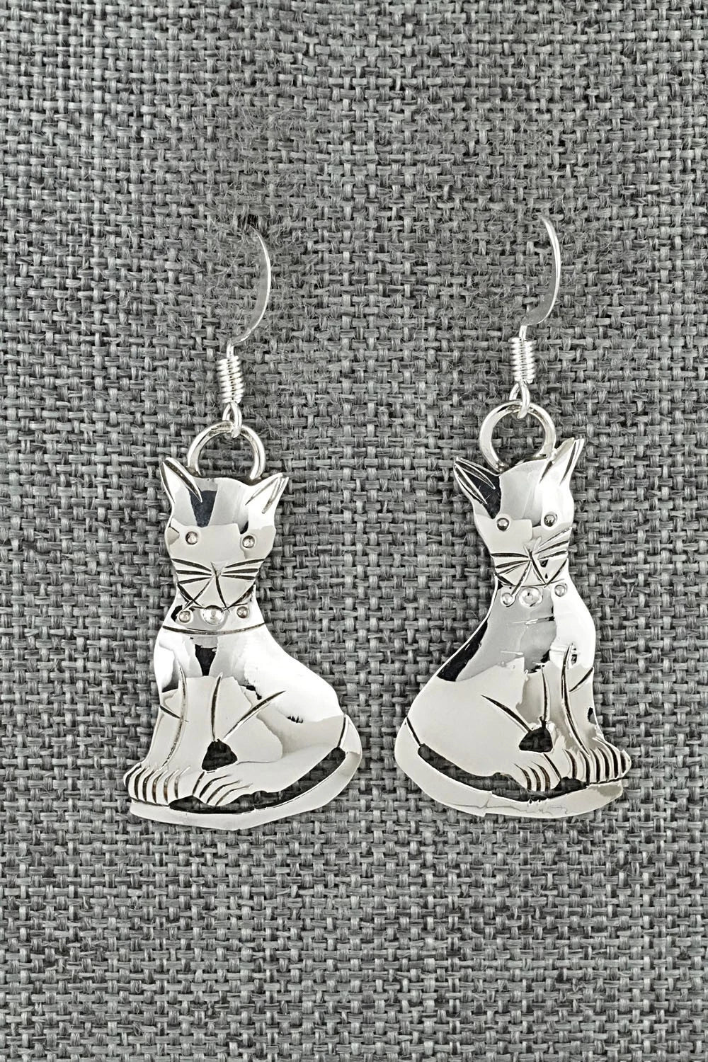 Sterling Silver Earrings - Louise Yazzie