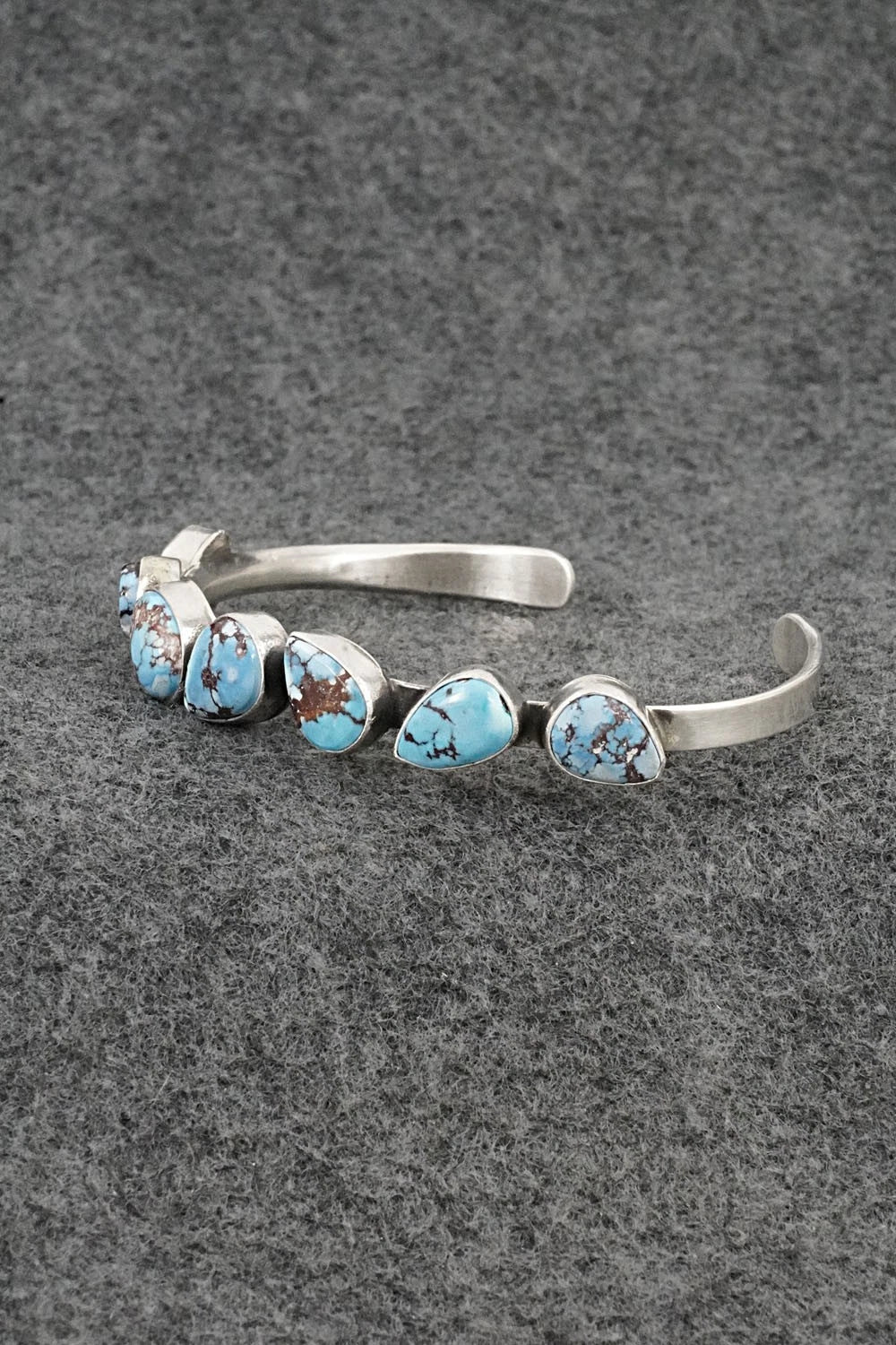 Turquoise & Sterling Silver Bracelet - Verley Betone