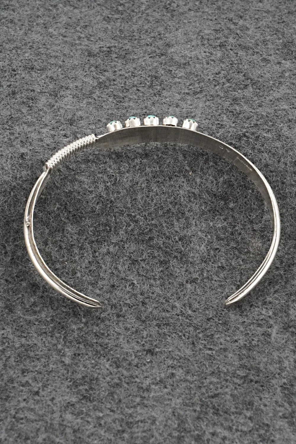 Turquoise and Sterling Silver Bracelet - Aaron Davis