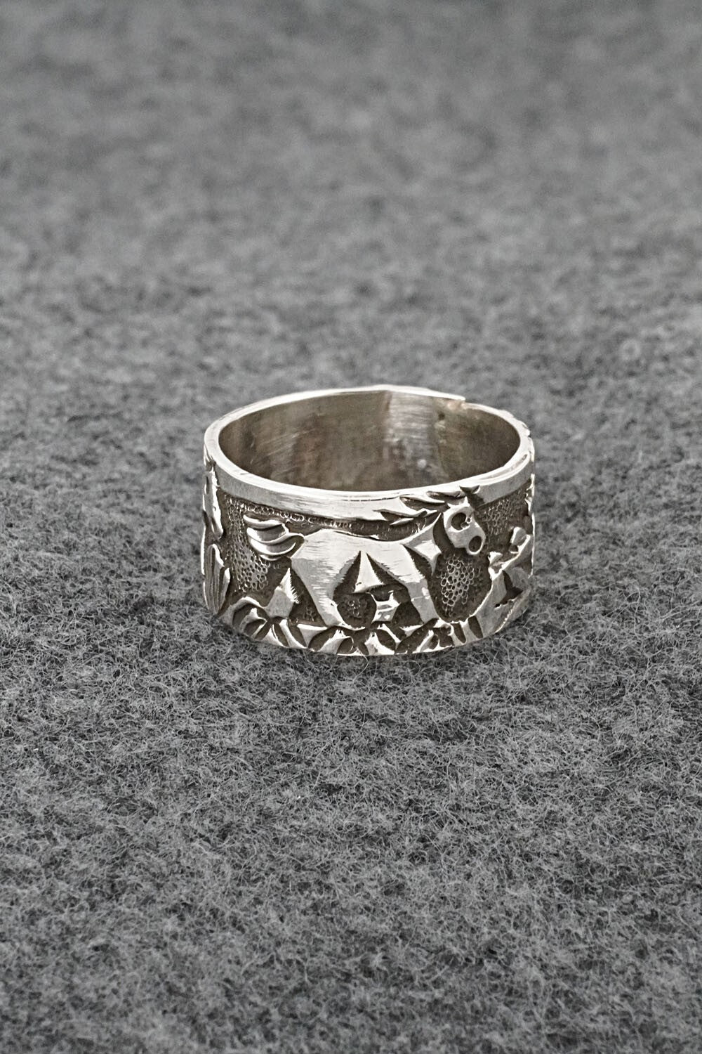 Sterling Silver Ring - Lloyd Becenti - Size 8