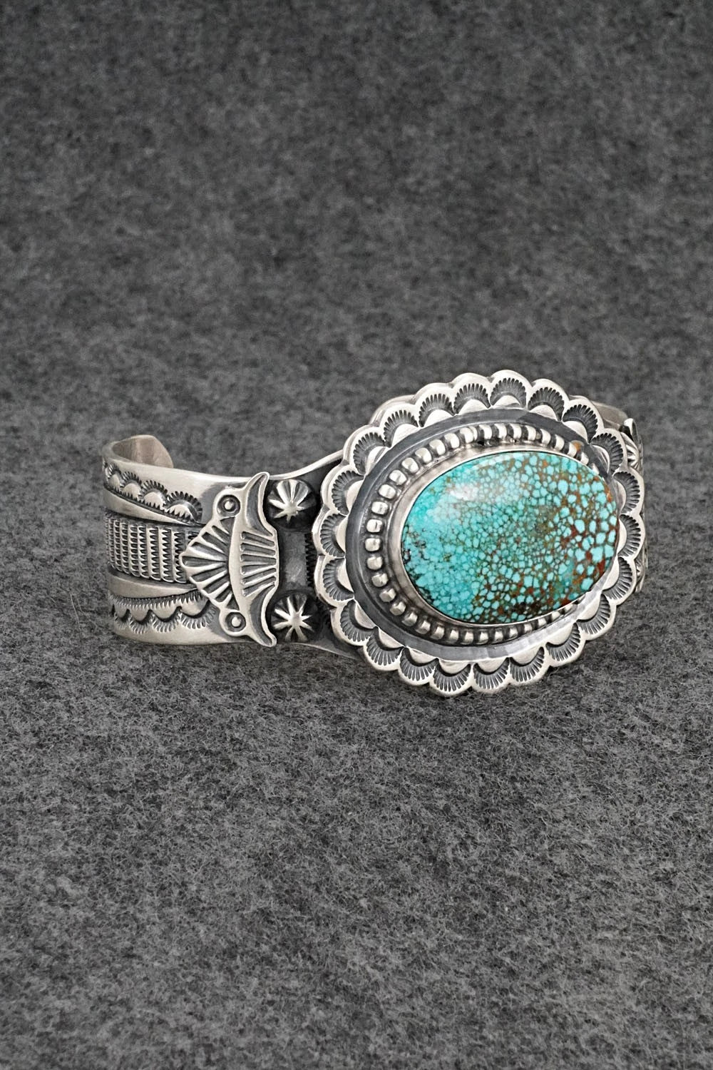 Turquoise & Sterling Silver Bracelet - Randy Boyd
