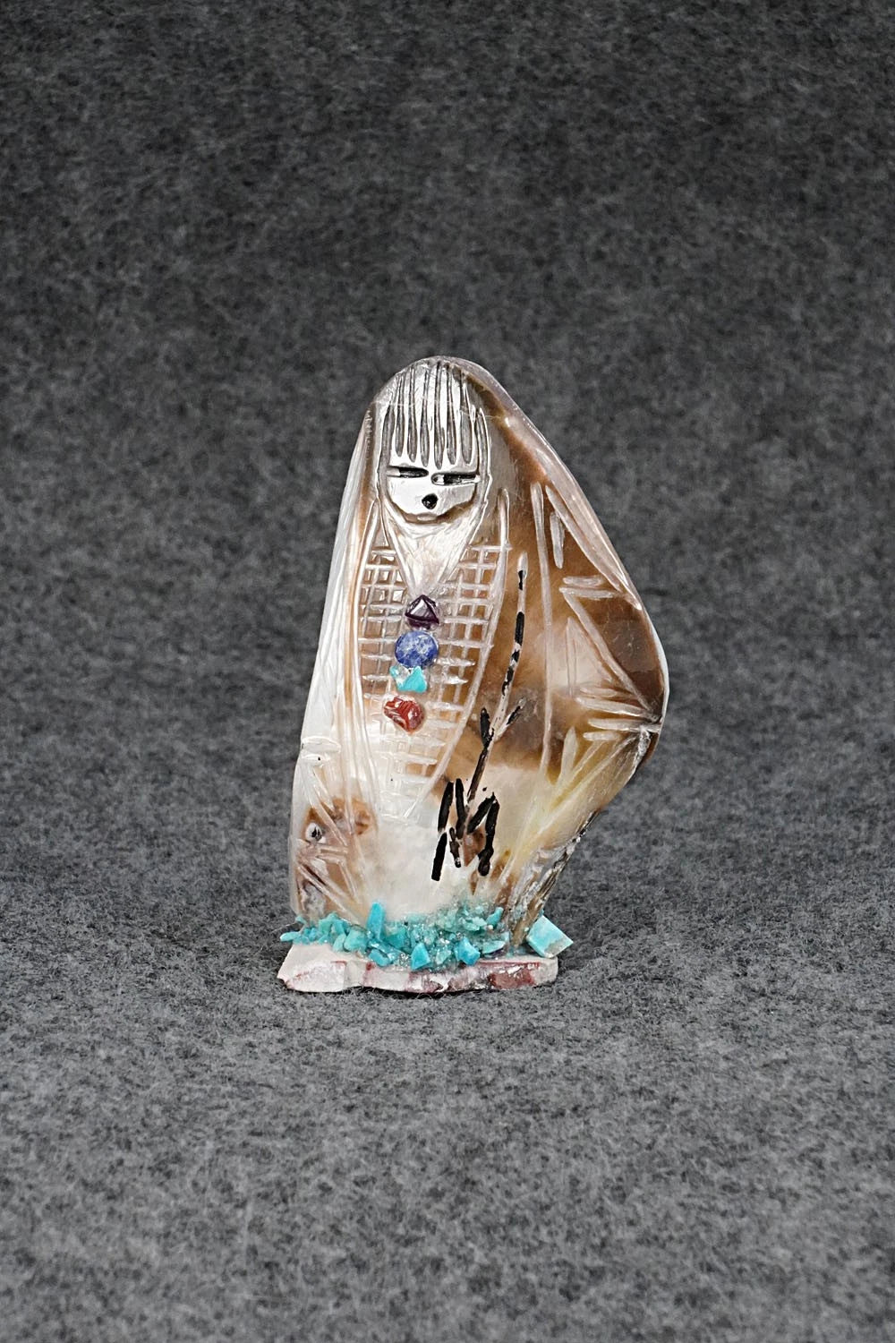 Corn Maiden Zuni Fetish Carving - Gloria Chattin