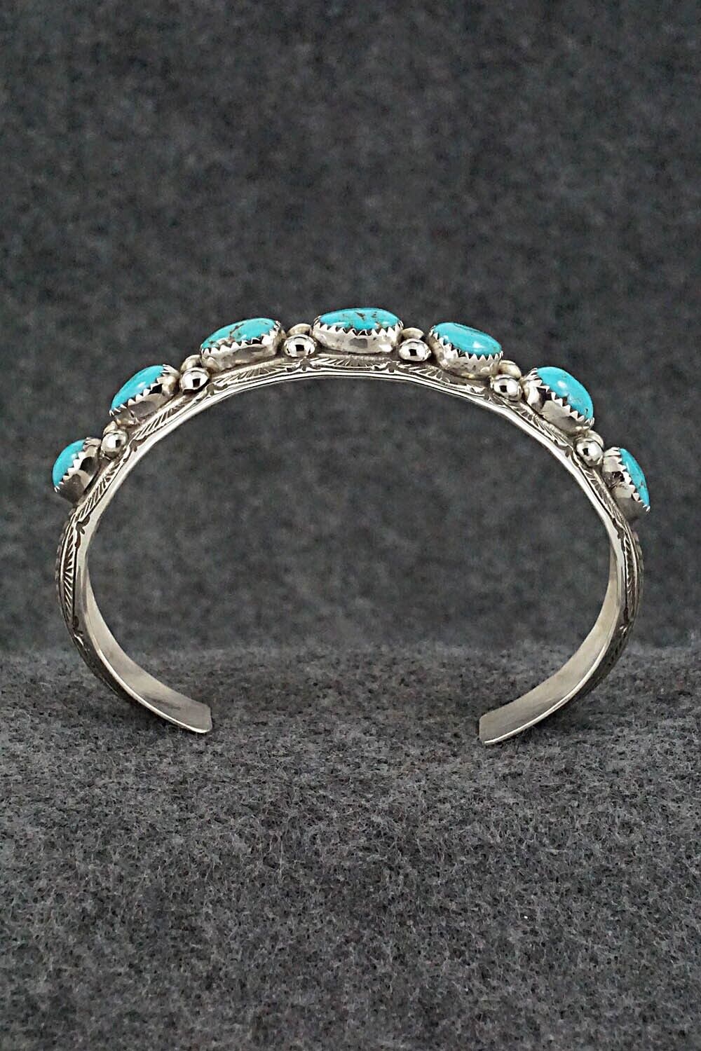 Turquoise & Sterling Silver Bracelet - Grace Silver