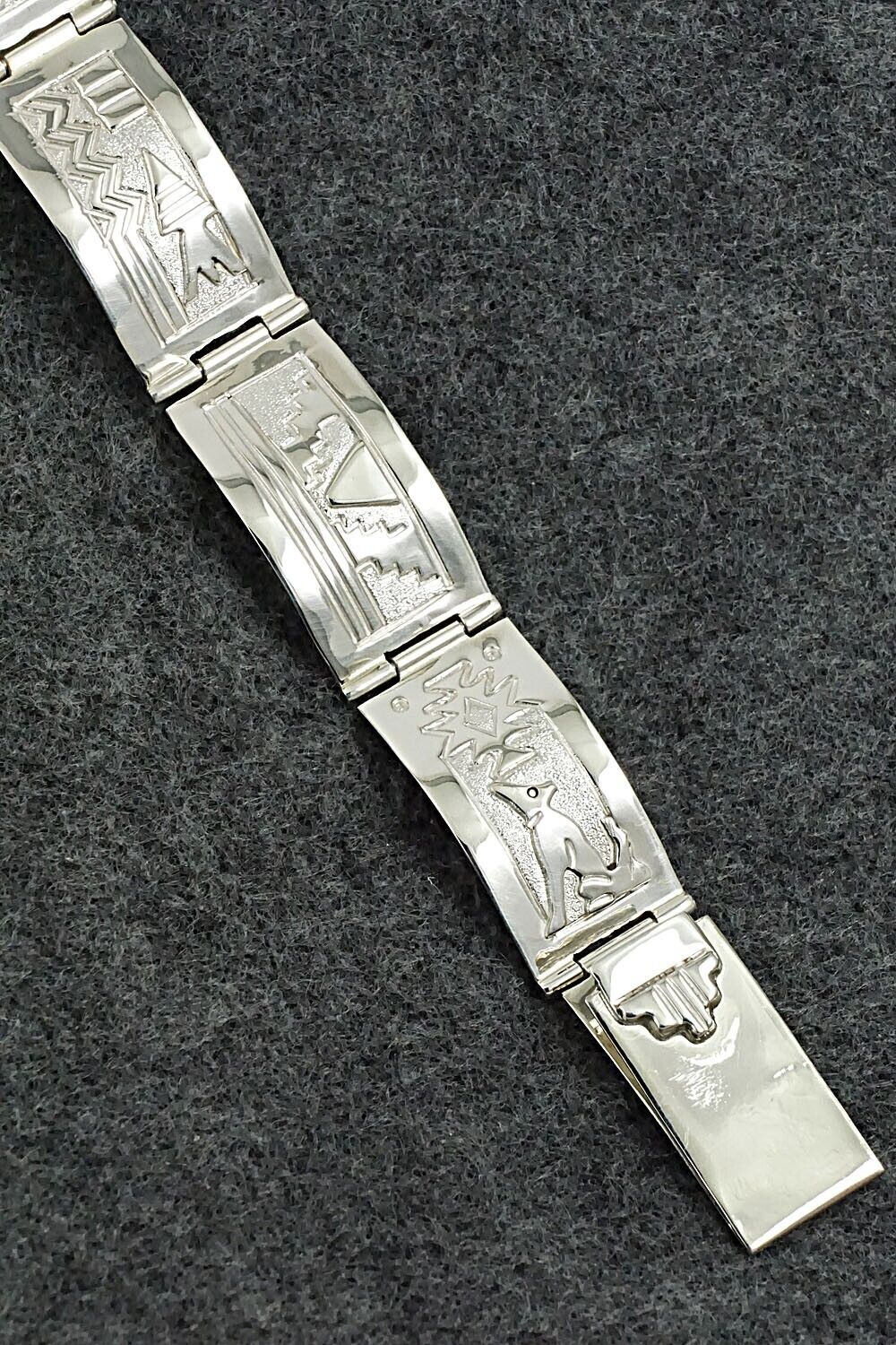 Sterling Silver Link Bracelet - Alanzo Mariano