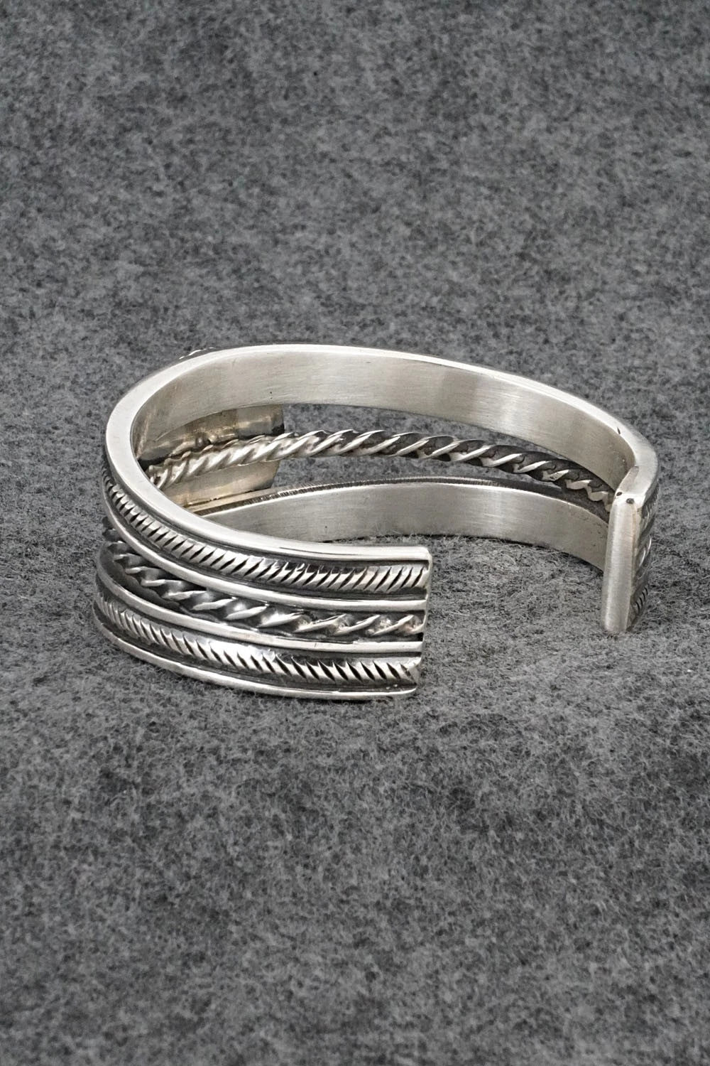 Turquoise & Sterling Silver Bracelet - Roland Dixon