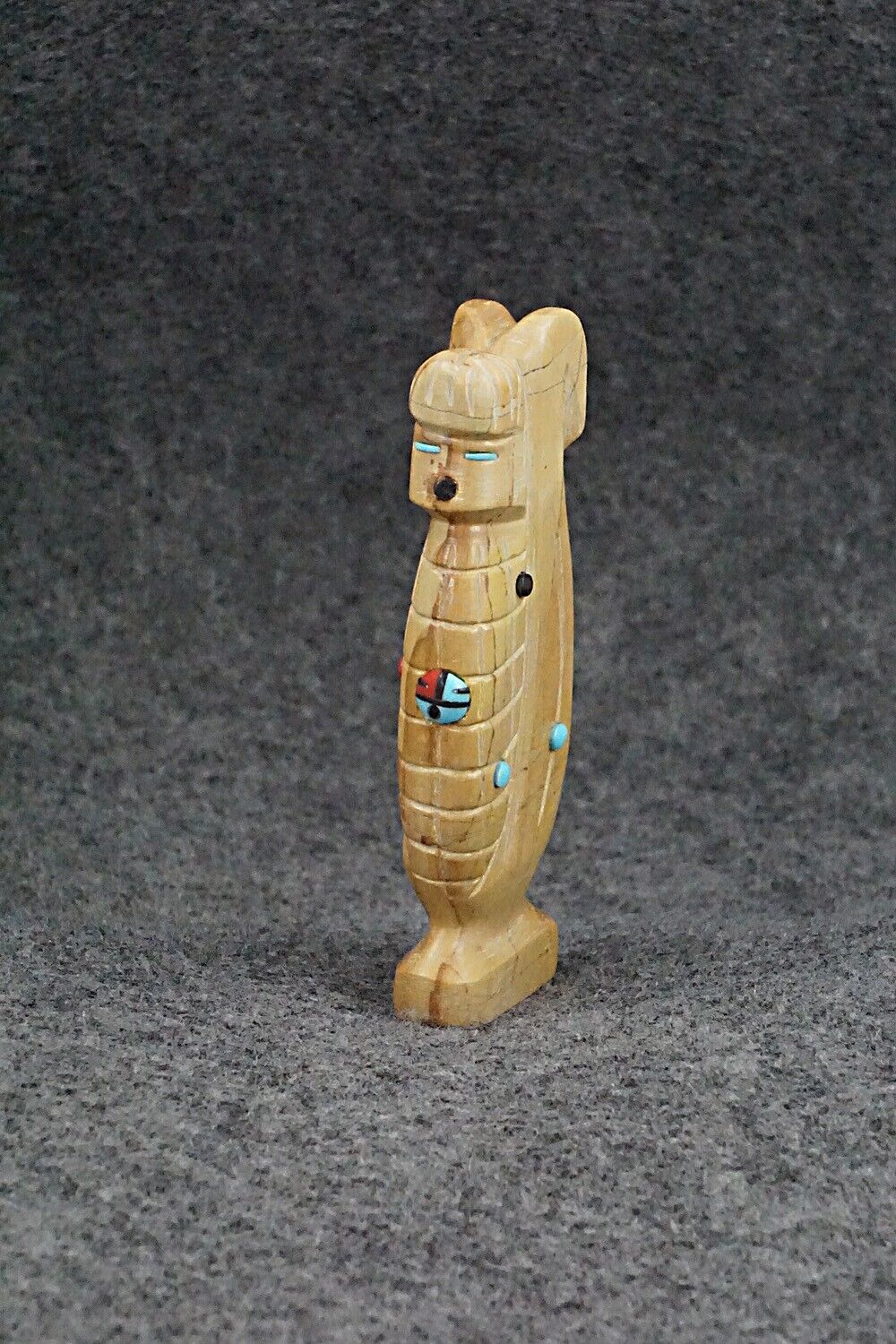 Corn Maiden Zuni Fetish Carving - Cody Chavez