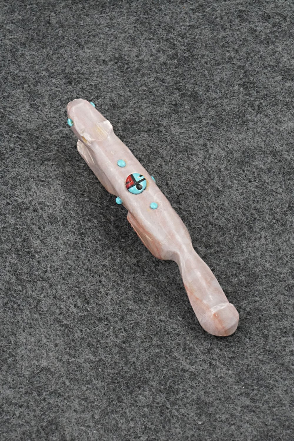 Mountain Lion Zuni Fetish Carving - Danette Laate