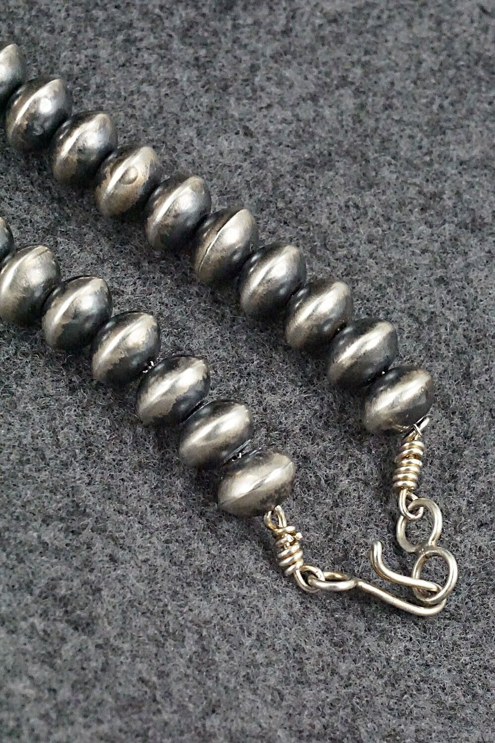 Sterling Silver Navajo Pearl Necklace - Jan Mariano