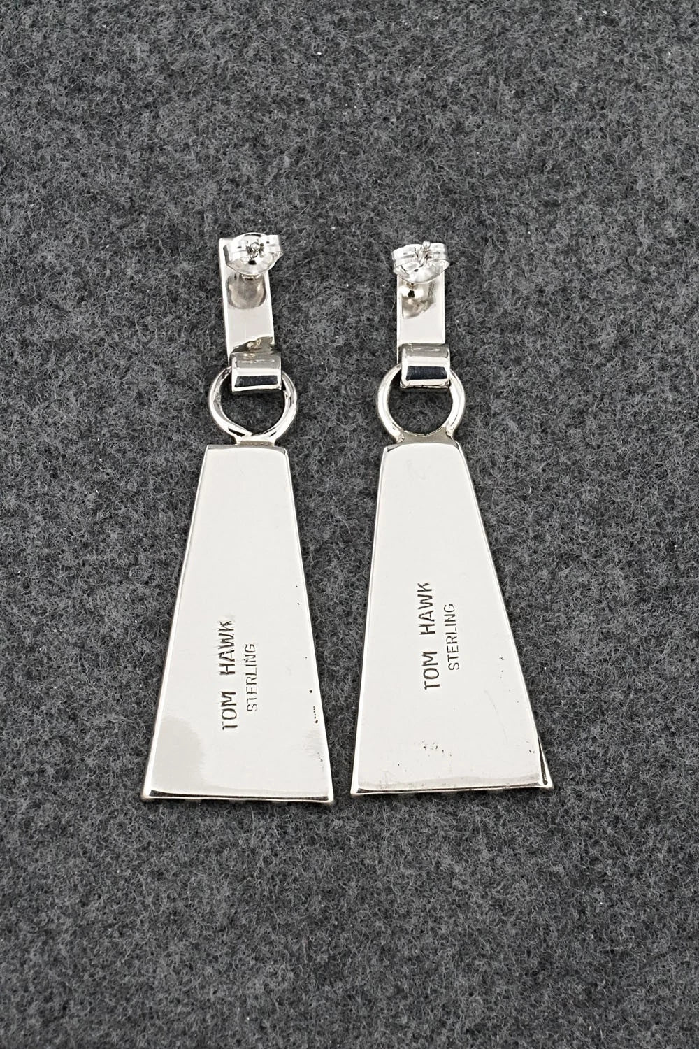 Sterling Silver Earrings - Tom Hawk