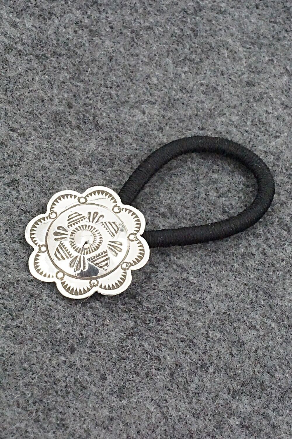 Sterling Silver Hair Tie - Bertha Begay