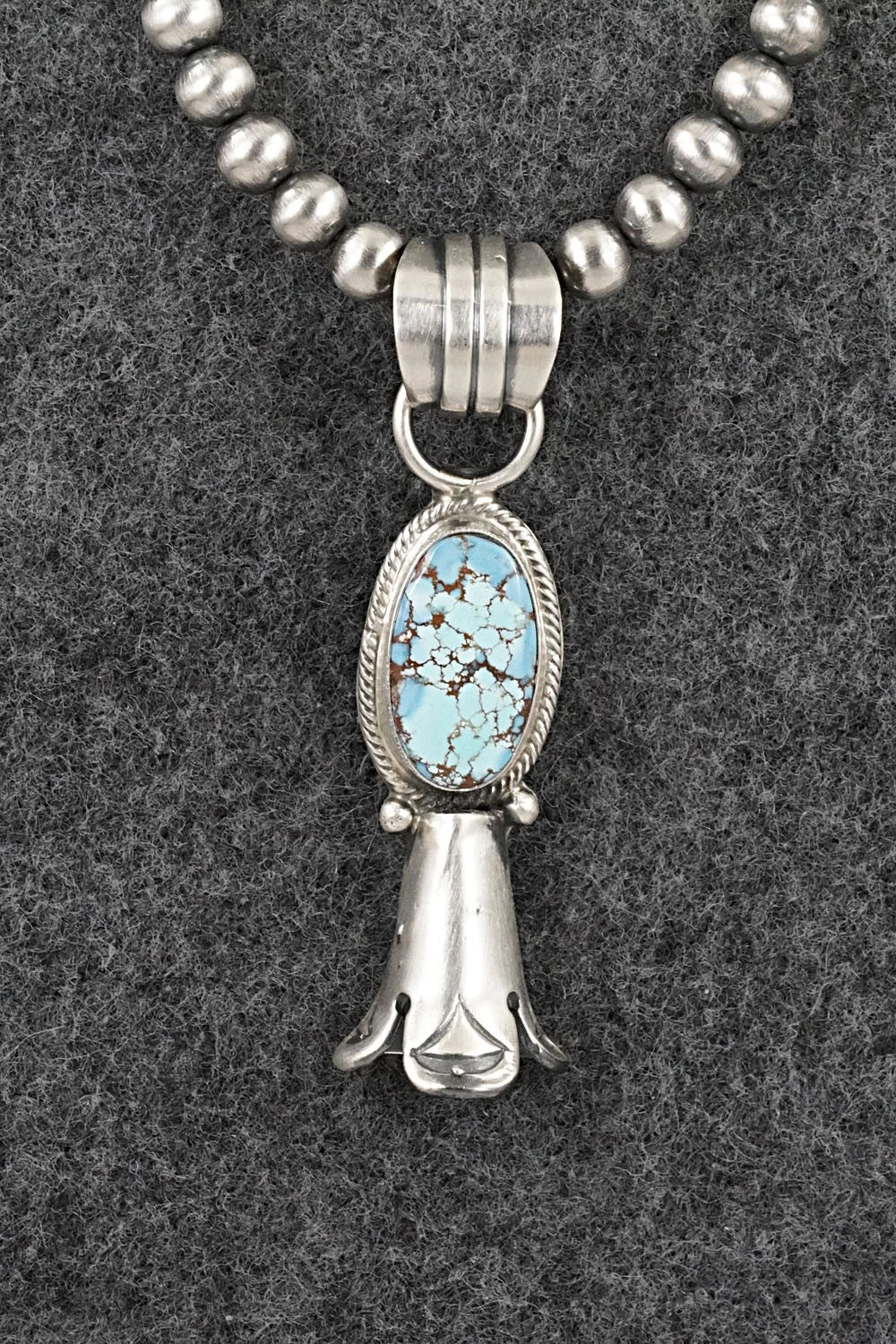 Turquoise & Sterling Silver Necklace - Sharon McCarthy