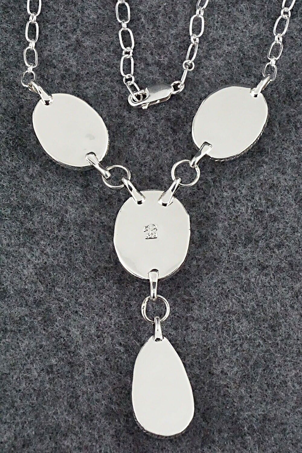 Turquoise & Sterling Silver Necklace - Sheena Jack