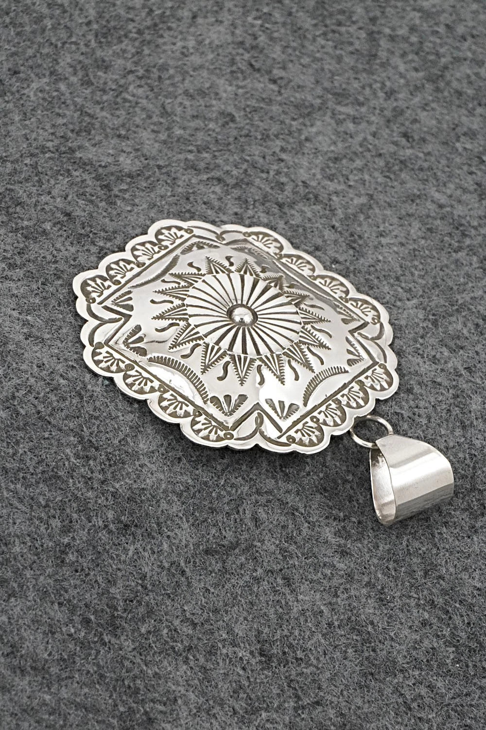 Sterling Silver Pendant - Arnold Blackgoat