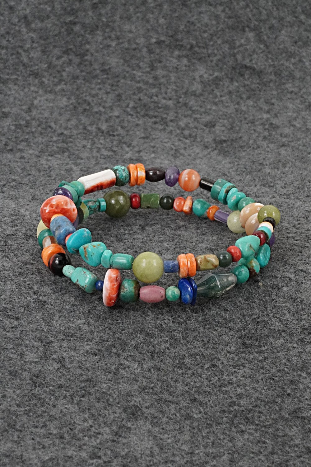 Multi-Stone Beaded Bracelet - Helen Tsosie