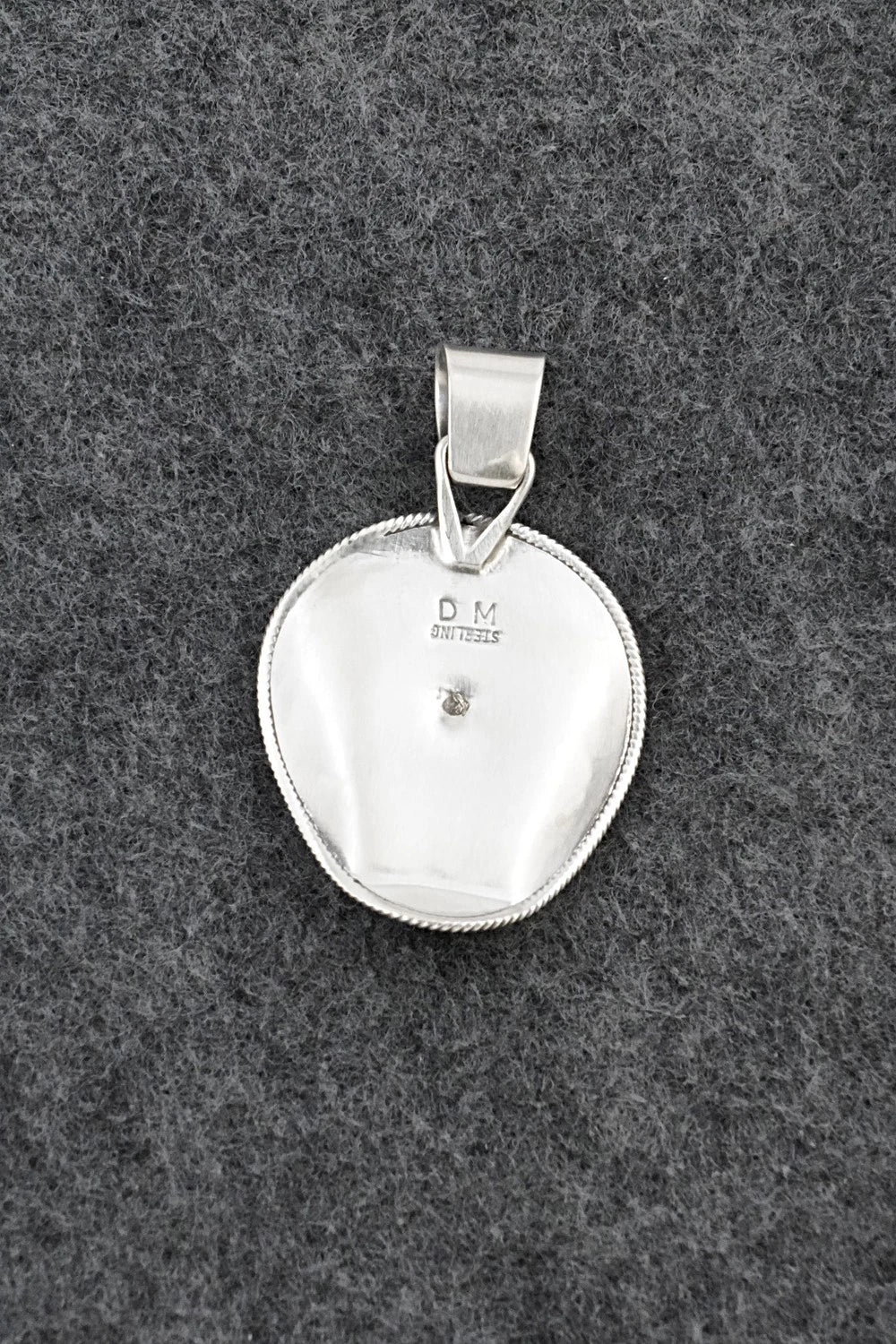 Turquoise & Sterling Silver Pendant - Davey Morgan