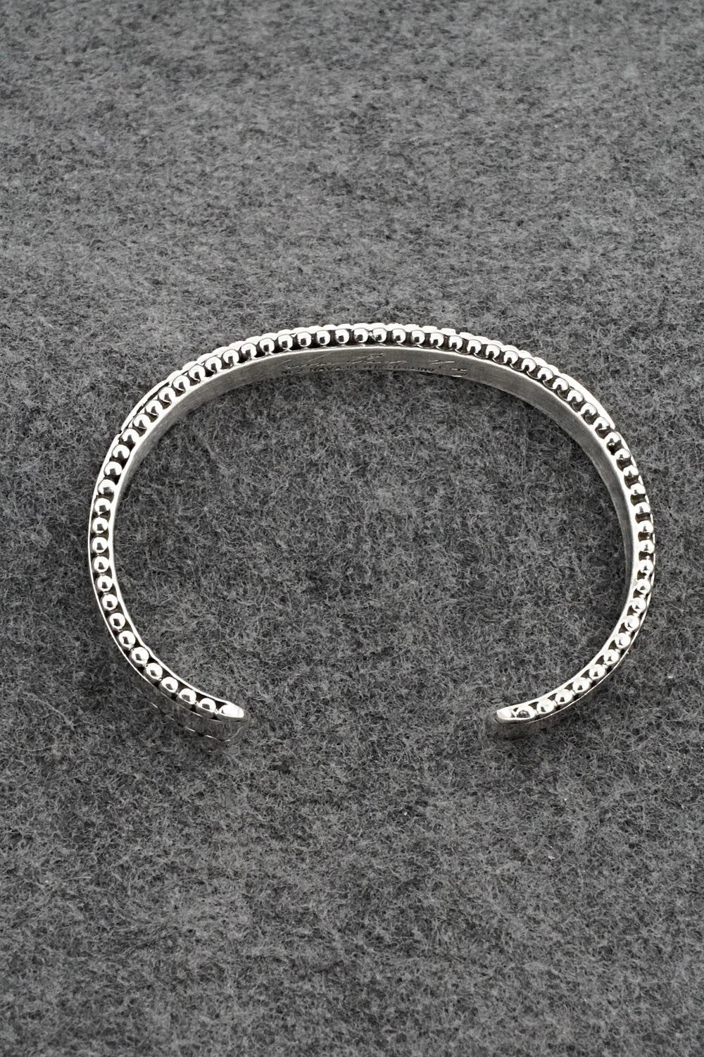 Sterling Silver and 14k Gold Bracelet - Jonathan Nez