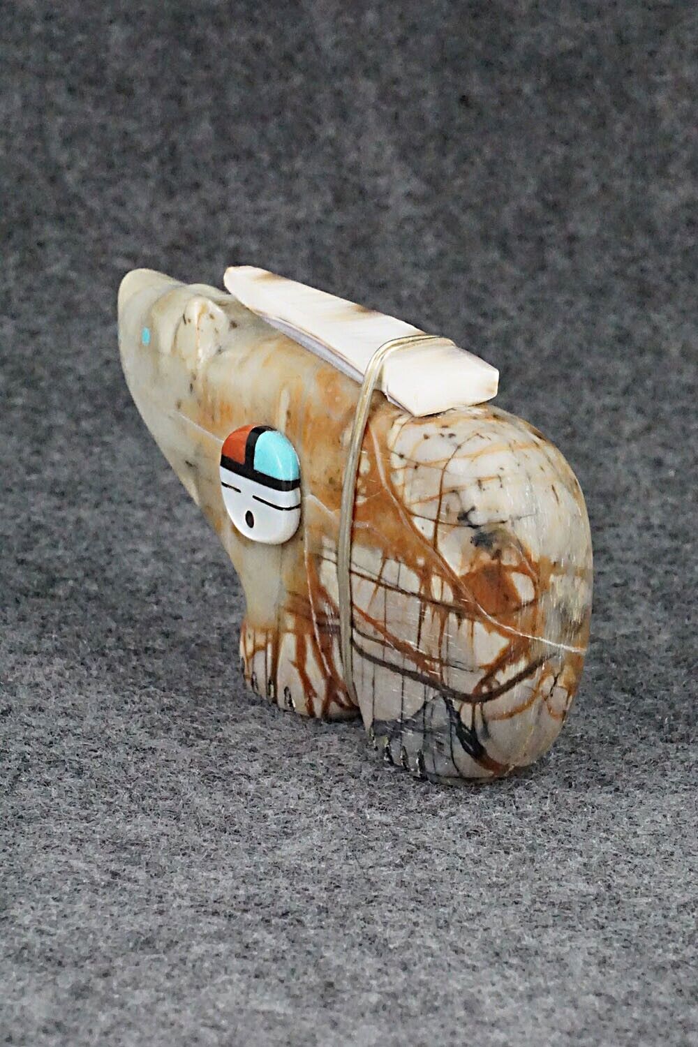 Bear Zuni Fetish Carving - Darrin Boone
