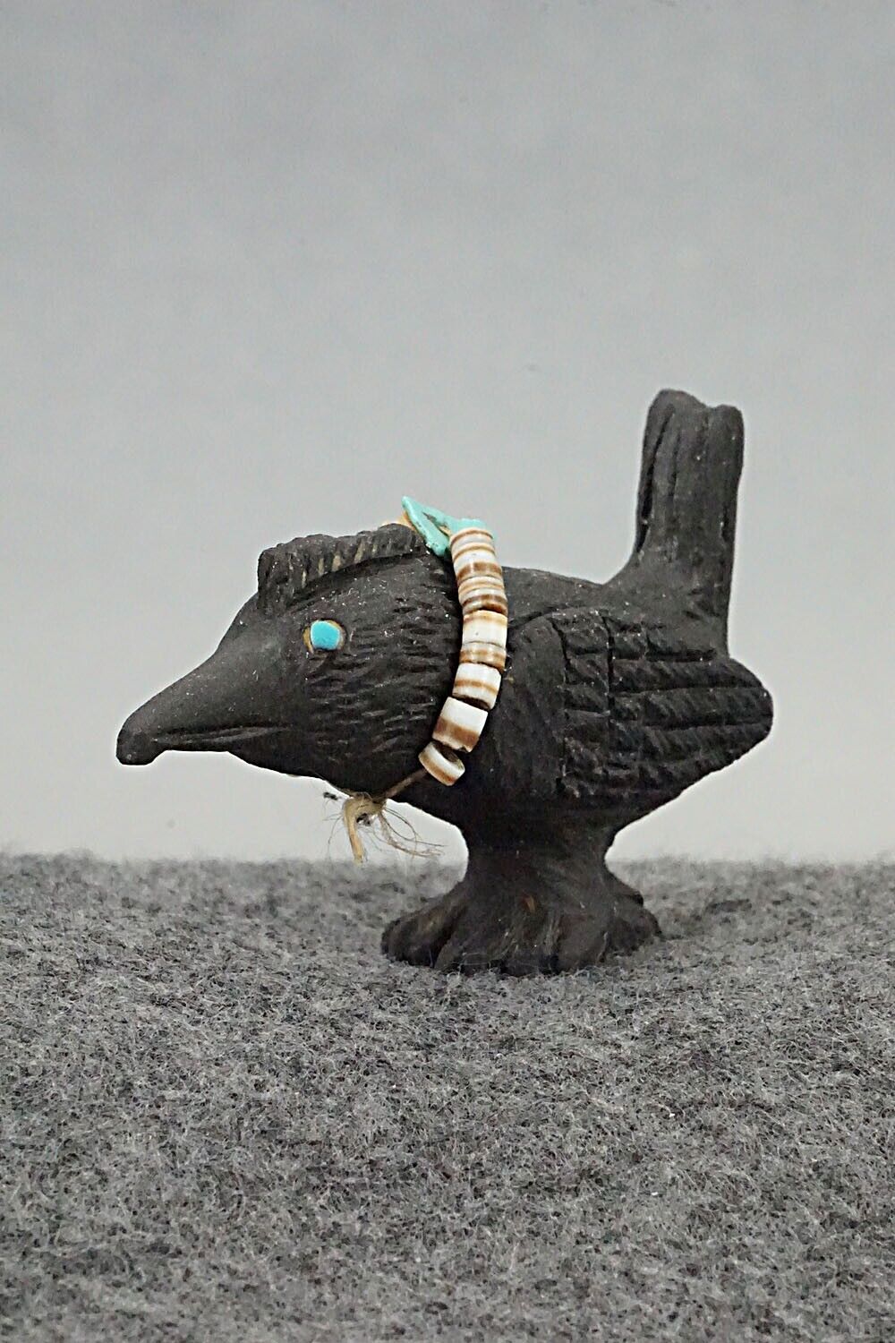 Roadrunner Zuni Fetish Carving - Carlton Comosona
