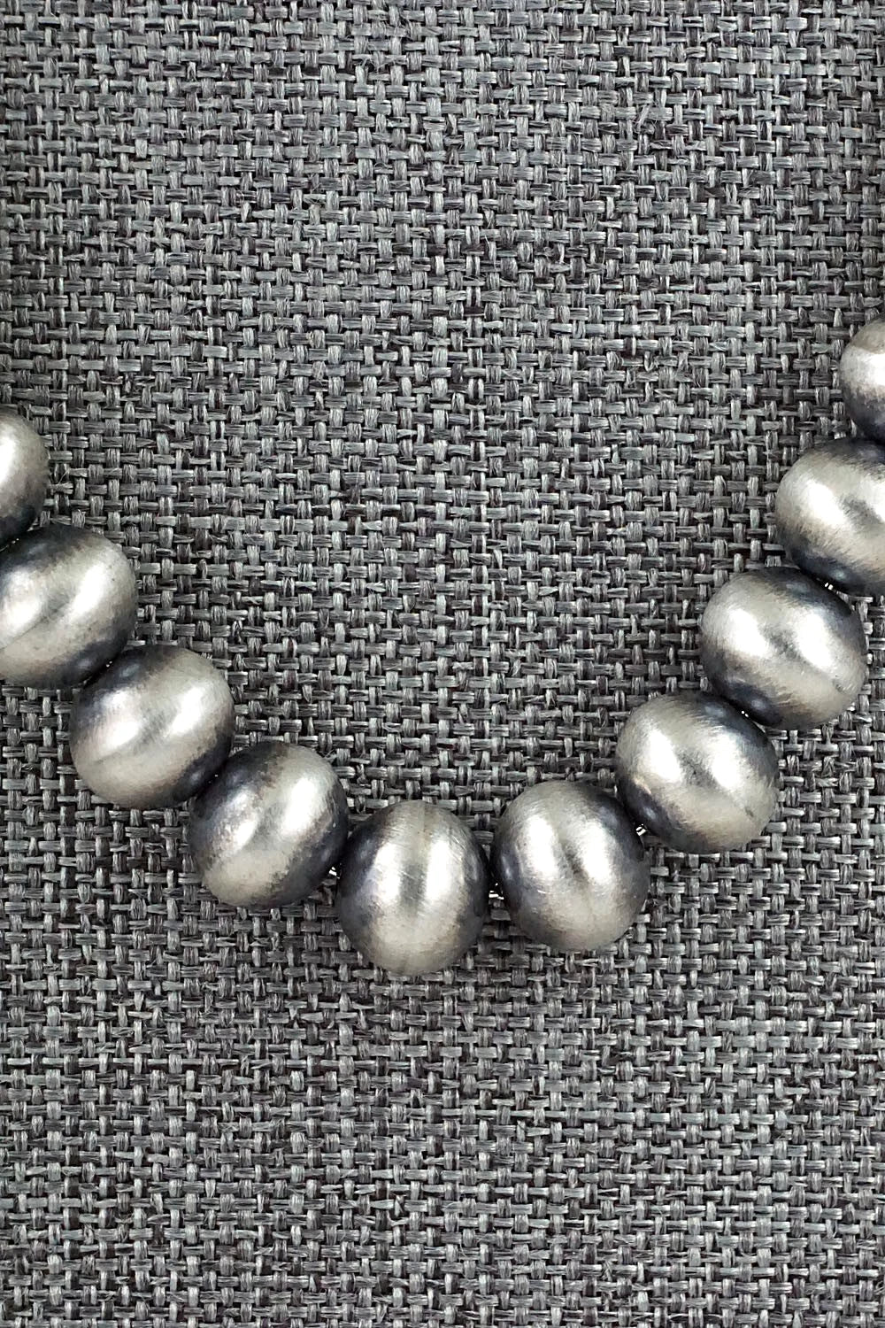 Sterling Silver Navajo Pearl Necklace 14" - Bryannen Halwood