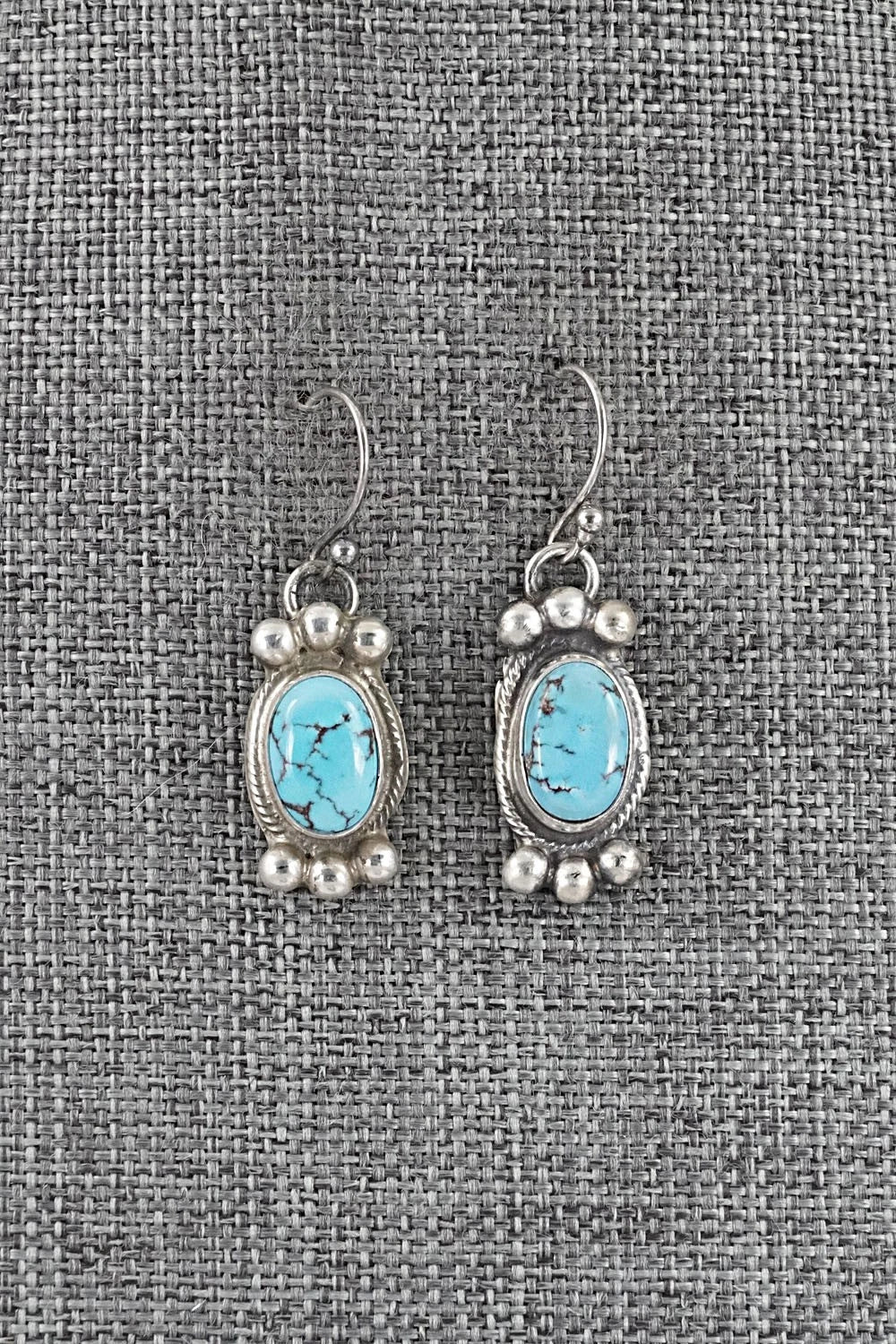 Turquoise & Sterling Silver Squash Blossom Set - Kathleen Livingston